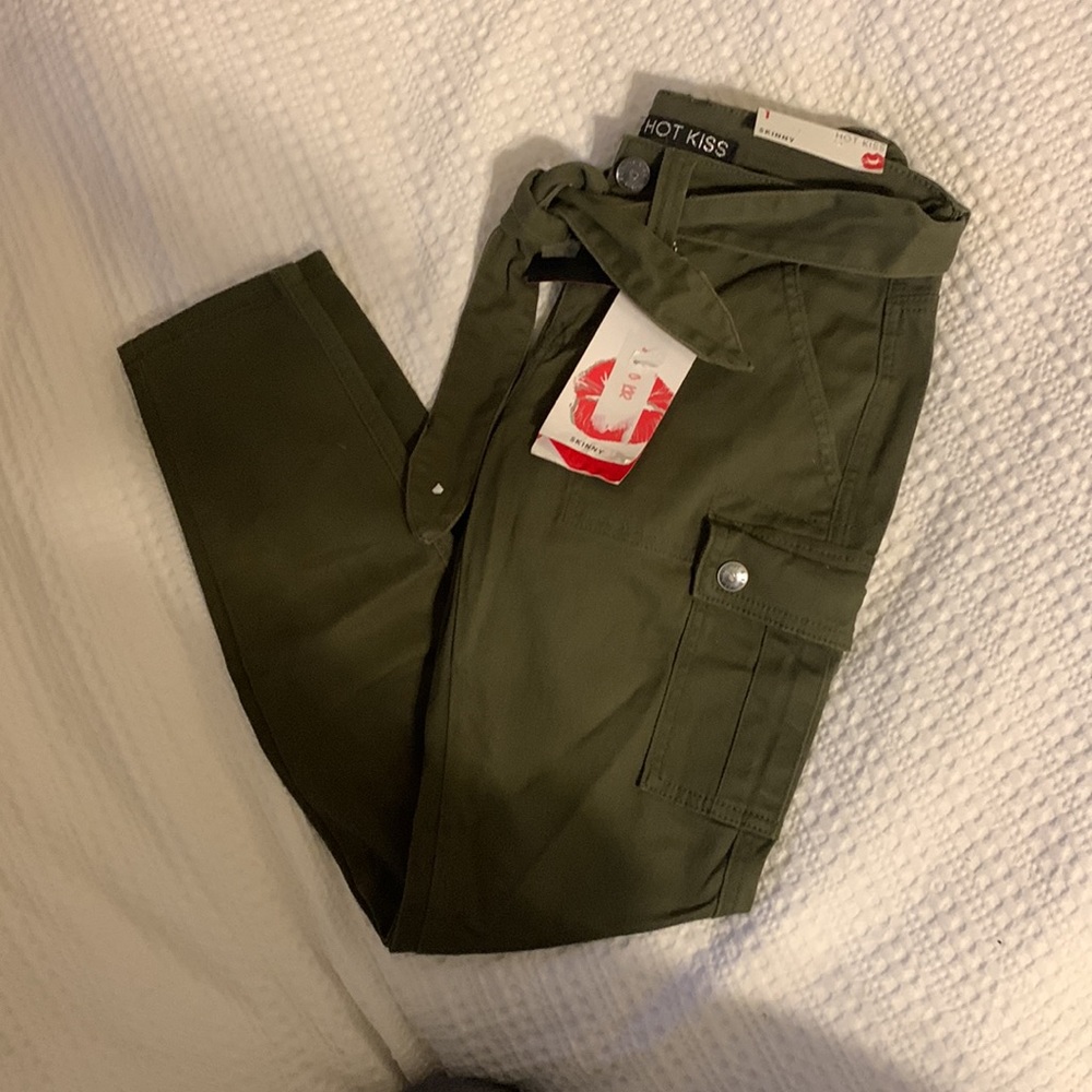 army green pants